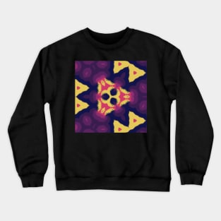 Kaleidoscope Of Sun Set Colors Pattern Crewneck Sweatshirt